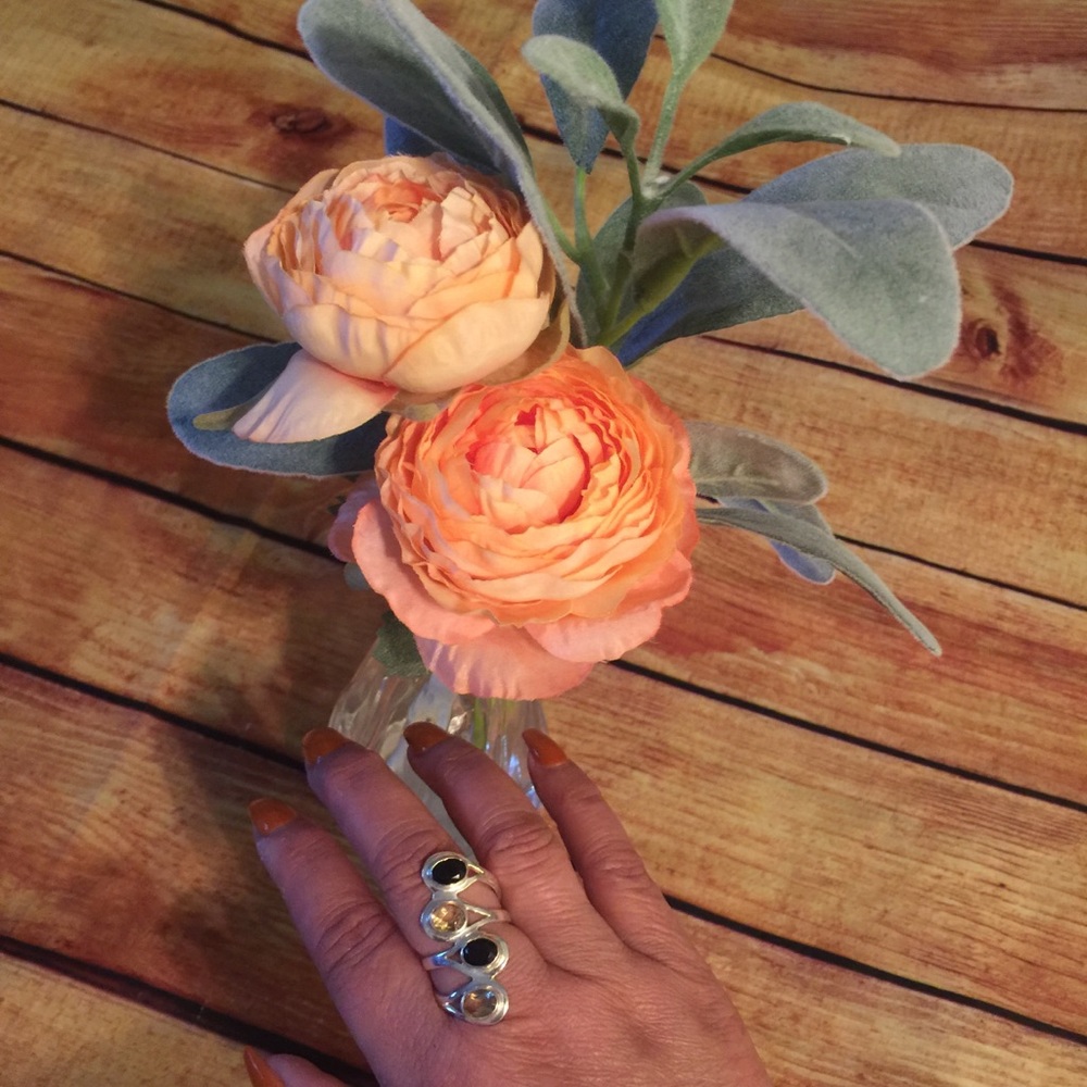 Multi-Stone Wrap Ring - image 1